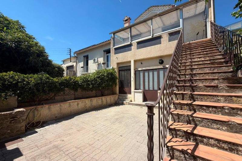 Maison - local professionnel - climatisation - cour  ...