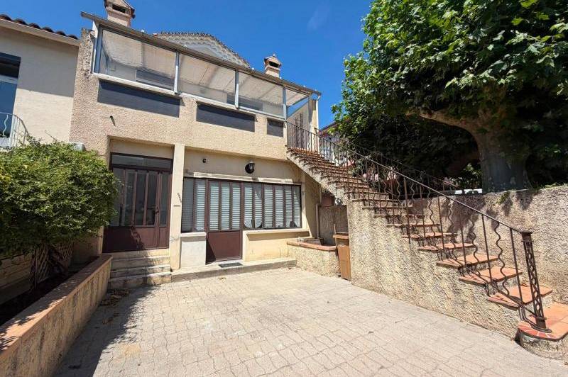 Maison - local professionnel - climatisation - cour  ...