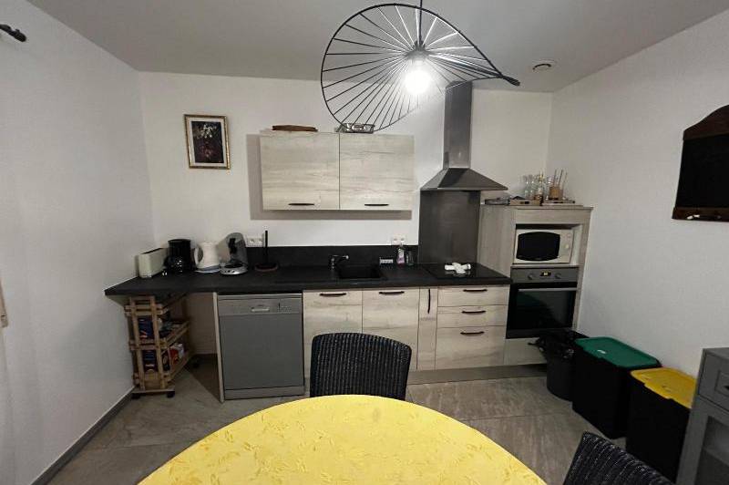 Maison mitoyenne - plain-pied - jardin cloture -  ...
