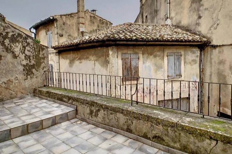 Maison de village entierement renovee - terrasse -  ...